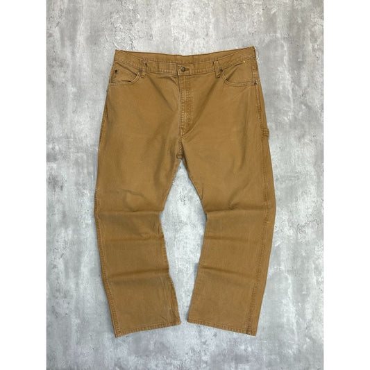 Vintage Dickies Canvas Workwear Carpenter Pants Size 41 Beige