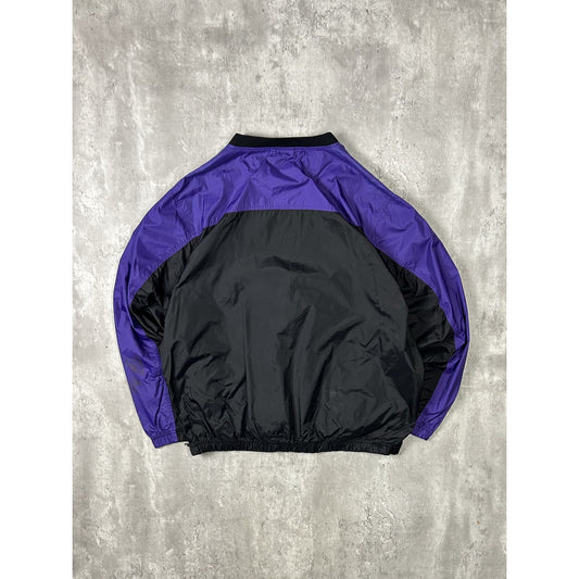 Vintage 2000s Sacramento Kings NBA Embroidered Windbreaker Jacket Size XL
