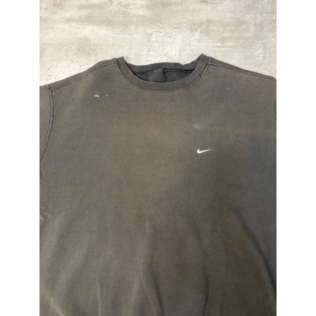 Vintage Nike Embroidered Mini Swoosh Pullover Crewneck Sweatshirt Size XL