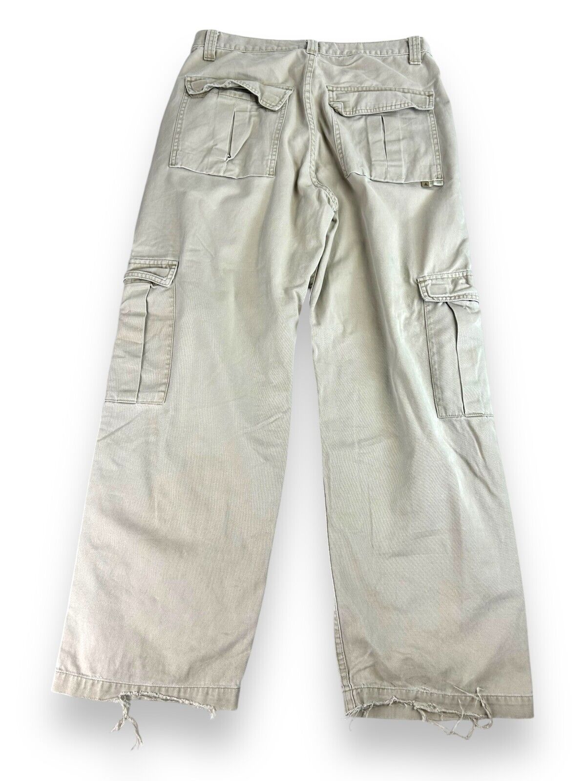 Vintage Y2K Levis Silver Tab Khaki Cargo Pants Pants Size 32W Beige