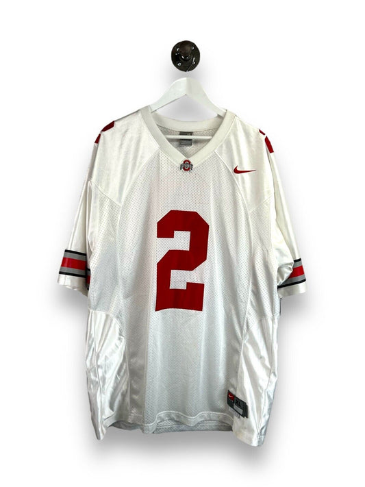 Vintage Ohio State Buckeyes #2 NCAA Collegiate Nike Team Football Jersey Size XL