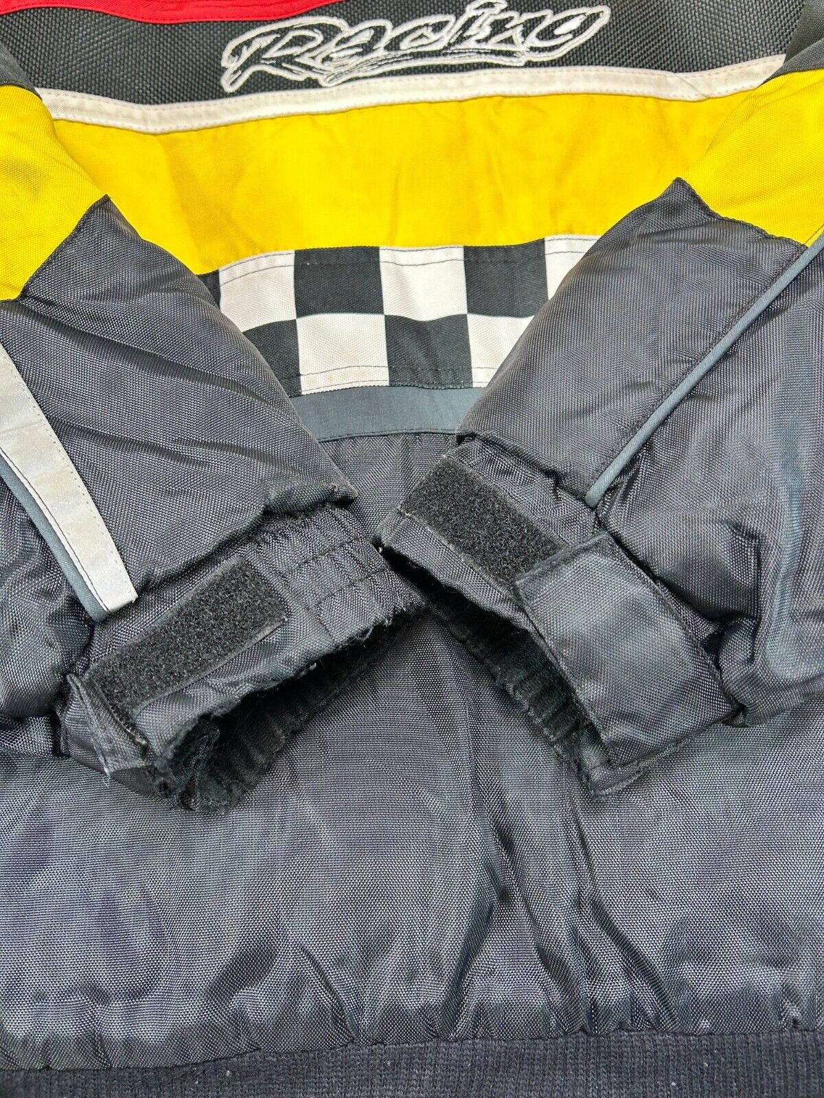 Vintage 90s Ski-Doo Bombardier Nylon Full Zip Snowmobiling Jacket Size Large