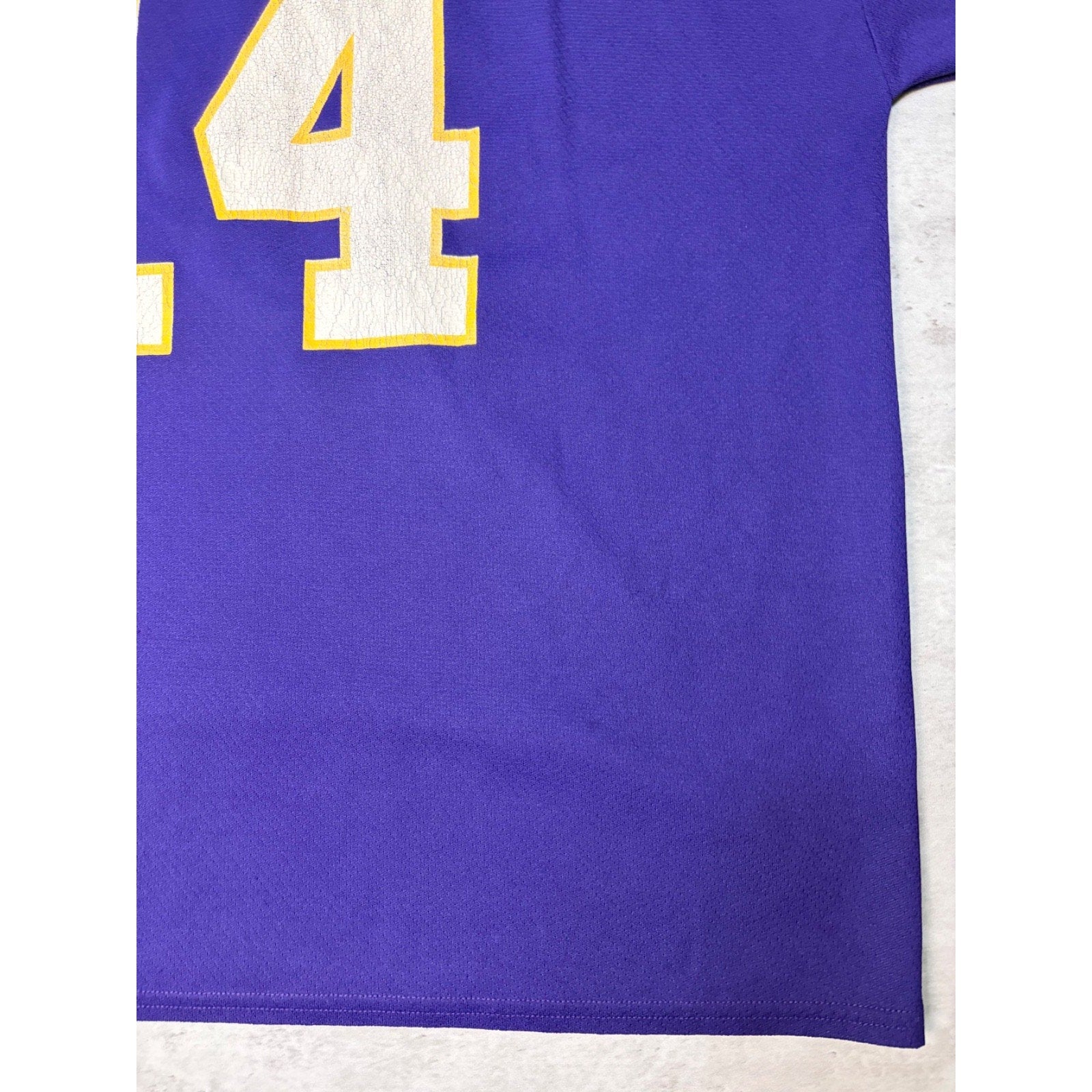 Vintage 90s Brad Johnson #14 Minnesota Vikings NFl Logo 7 Jersey Size 2XL