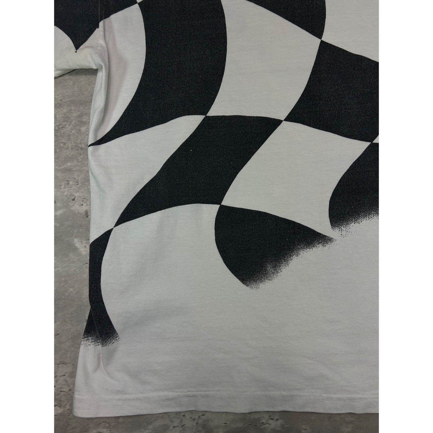 Vintage Loy Allen Jr #19 Hooters Racing Nascar All Over Print T-Shirt Size Large