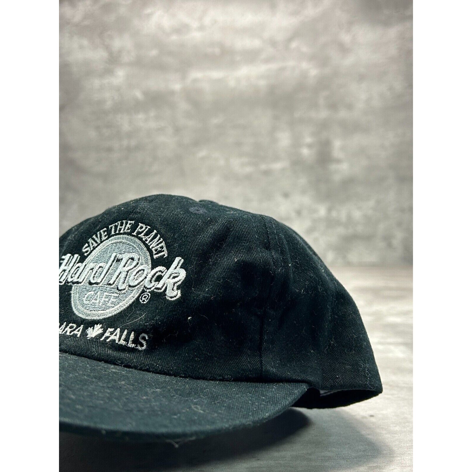 Vintage Hard Rock Cafe Niagara Fall Destination Spell Out Snapback Hat OSFA
