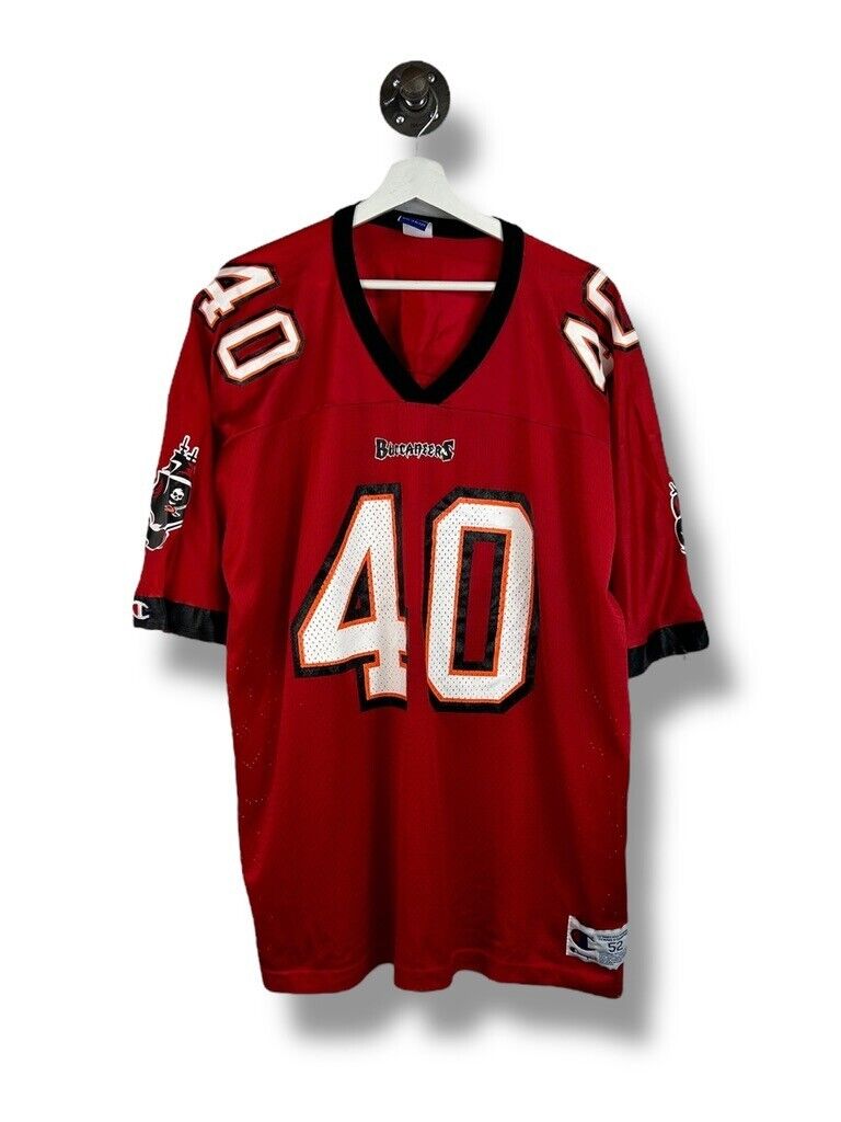 Vintage 90s Mike Alstott #40 Tampa Bay Buccaneers NFL Football Jersey Size 2XL