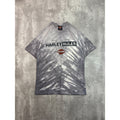 Vintage 1998 Harley Davidson Bald Eagle Graphic Tye Dye T-Shirt Size Large