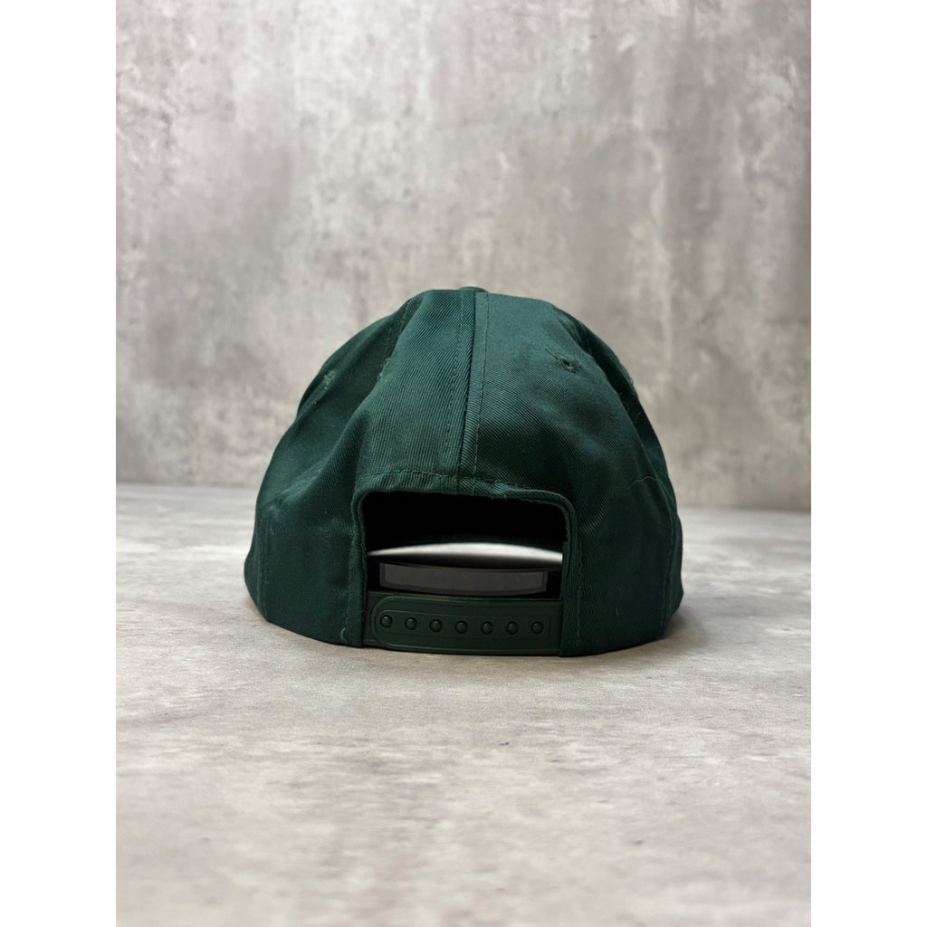 Vintage 90s Alaskan Remediation Polar Bear Nature Graphic Snapback Hat OSFA