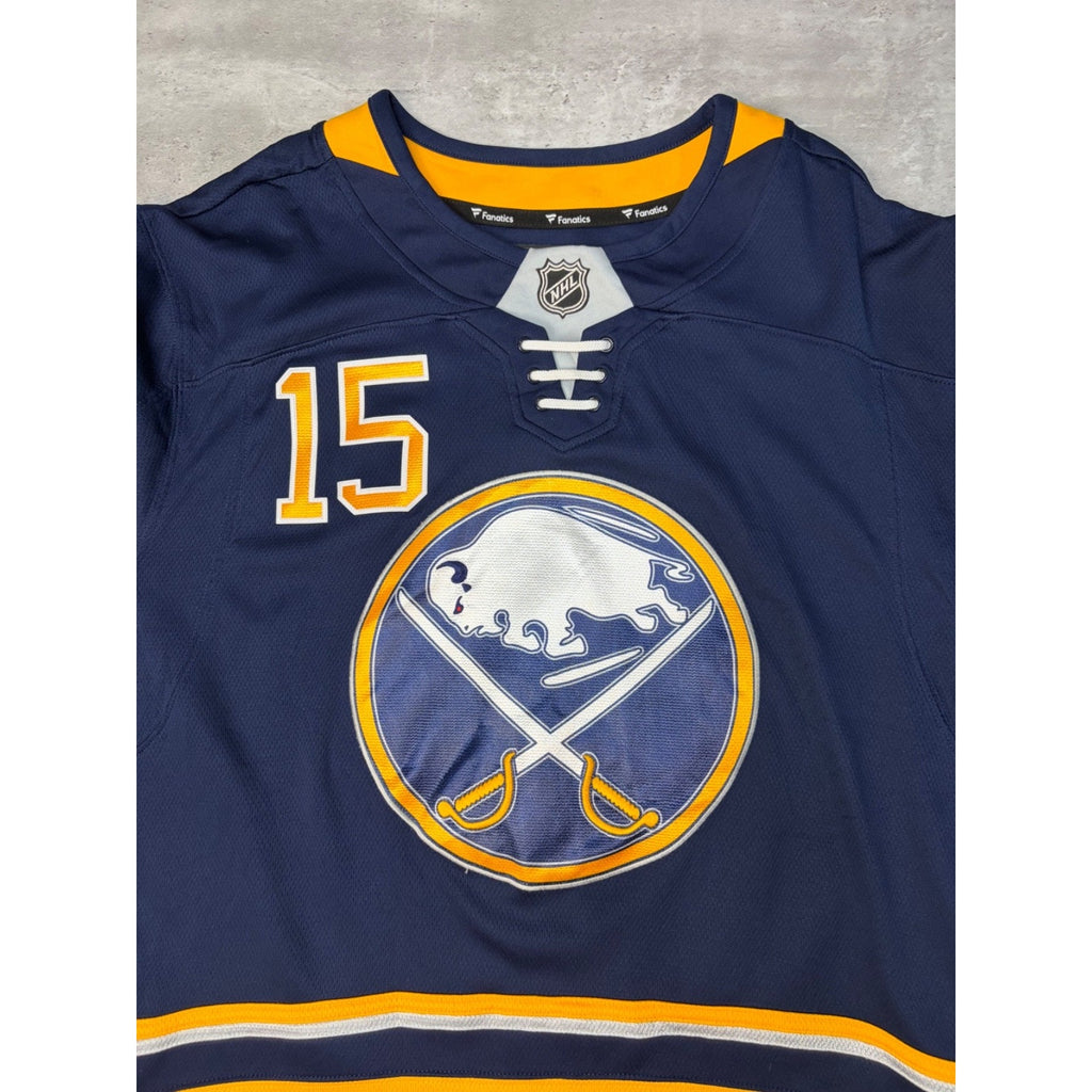 Jack Eichel #15 Buffalo Sabres NHL Fanatics Hockey Jersey Size Large