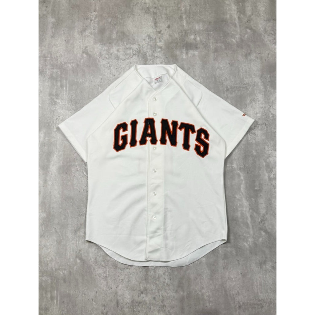 Vintage San Fransisco Giants MLB Stitched Spellout Baseball Jersey Size Medium