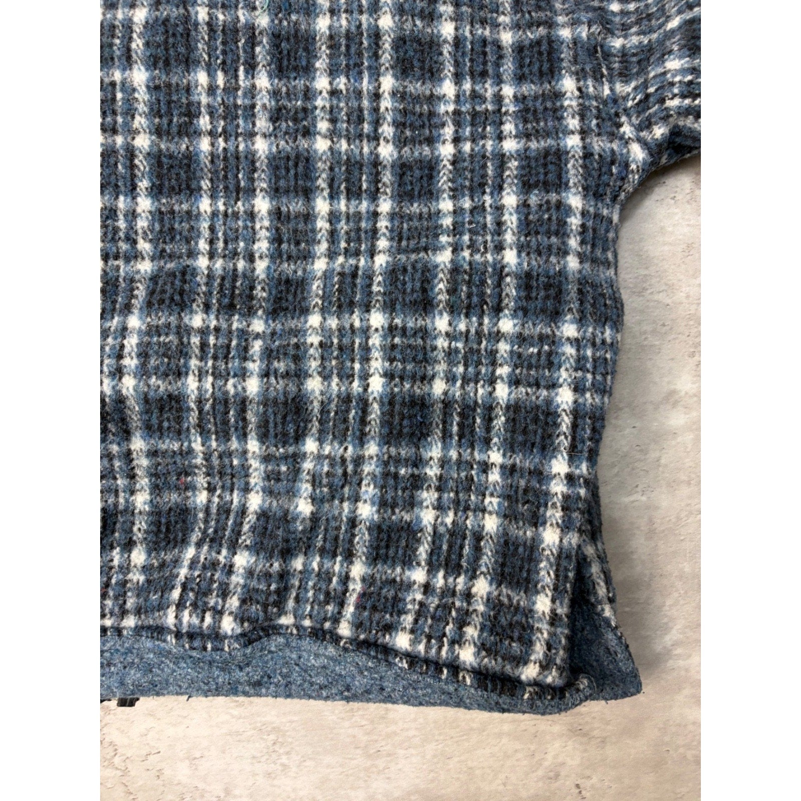 Vintage Earth Ragz Plaid Heavyweight Full Zip Jacket Size Large
