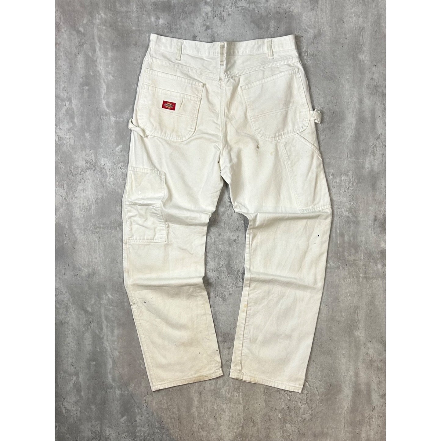 Dickies Canvas Workwear Double Knee Painters Pants Size 36