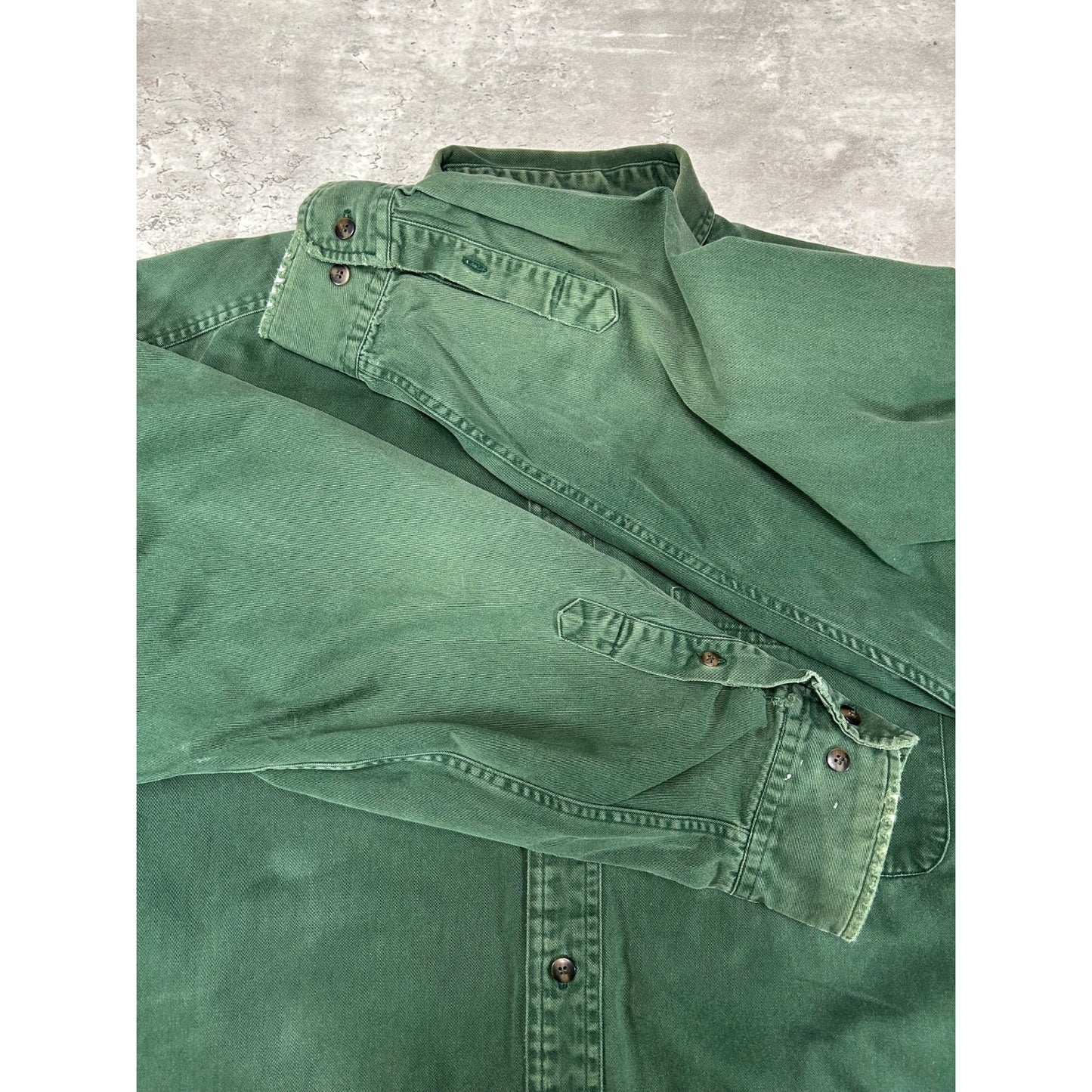 Vintage 90s Gap Single Pocket Long Sleeve Button Up Shirt Size XL Green