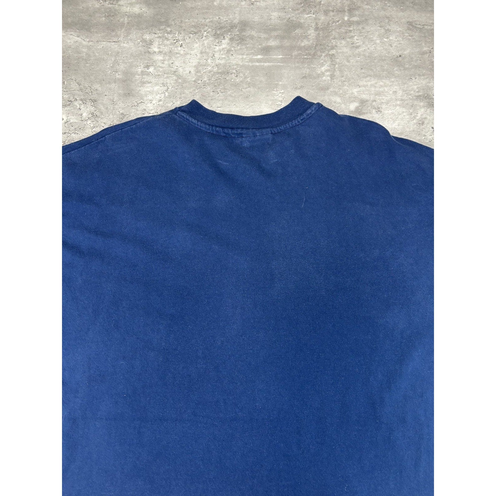 Vintage 90s Dolphin Ocean Animal Nature Graphic T-Shirt Size 2XL Blue