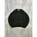 Vintage 90s Idea Lomo Abstract Checkered Print Knit Sweater Size Small