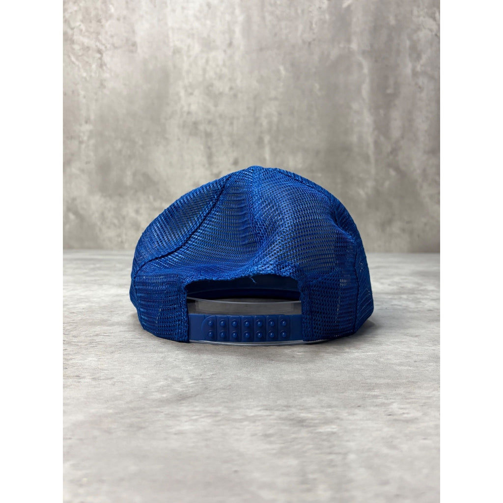 Vintage 80s/90s Sex Is Like Snow Comedy Slogan Graphic Trucker Snapback Hat OSFA