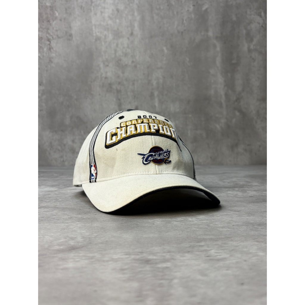 Vintage Cleveland Cavaliers NBA 2007 Conference Champs Strapback Hat OSFA