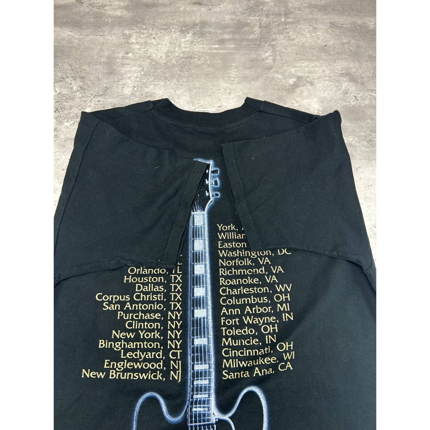 Vintage 1998 B.B. King King Of The Blues Jazz Music Tour Graphic T-Shirt Size XL