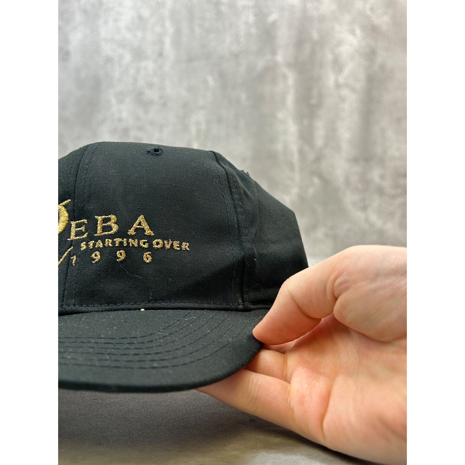 Vintage 1996 Reba Starting Offer Country Music Tour Spellout Snapback Hat OSFA