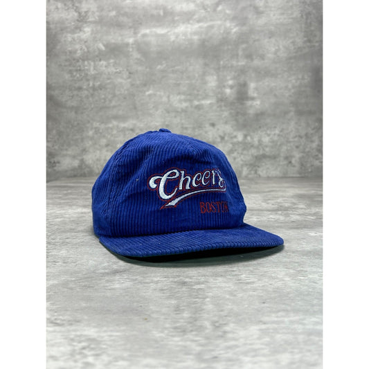 Vintage 80s/90s Cheers Boston Embroidered Destination Snapback Hat OSFA
