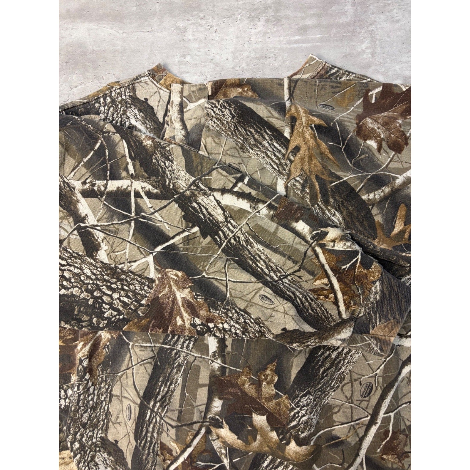 Vintage Realtree Hardwoods Hunting Camo Crewneck Sweatshirt Size 3XL