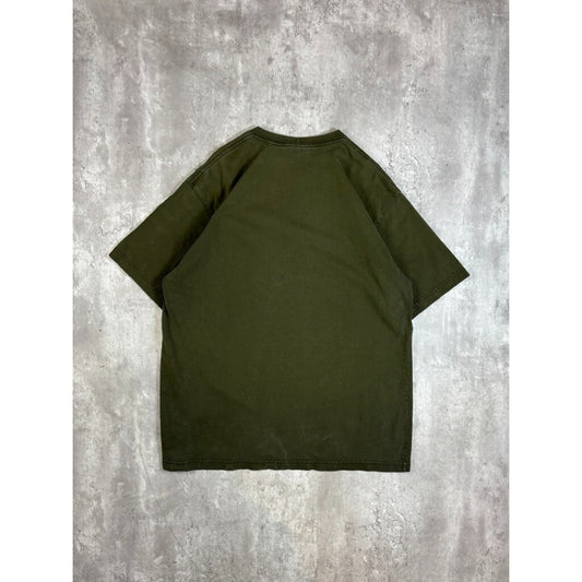 Vintage Carhartt Embroidered Patch Pocket Workwear T-Shirt Size Large
