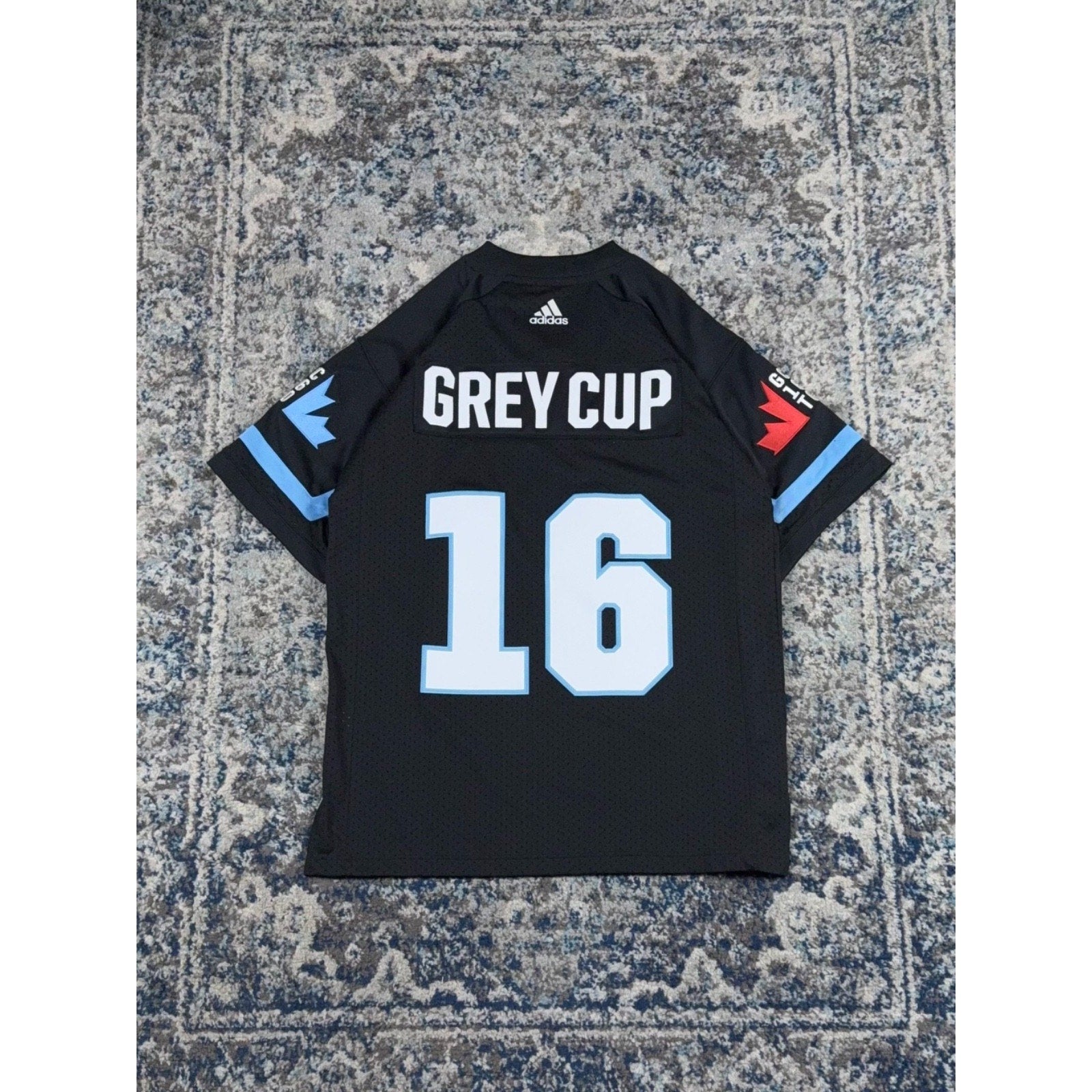 Toronto Argonauts CFL 2016 Grey Cup Adidas Football Jersey Size Large