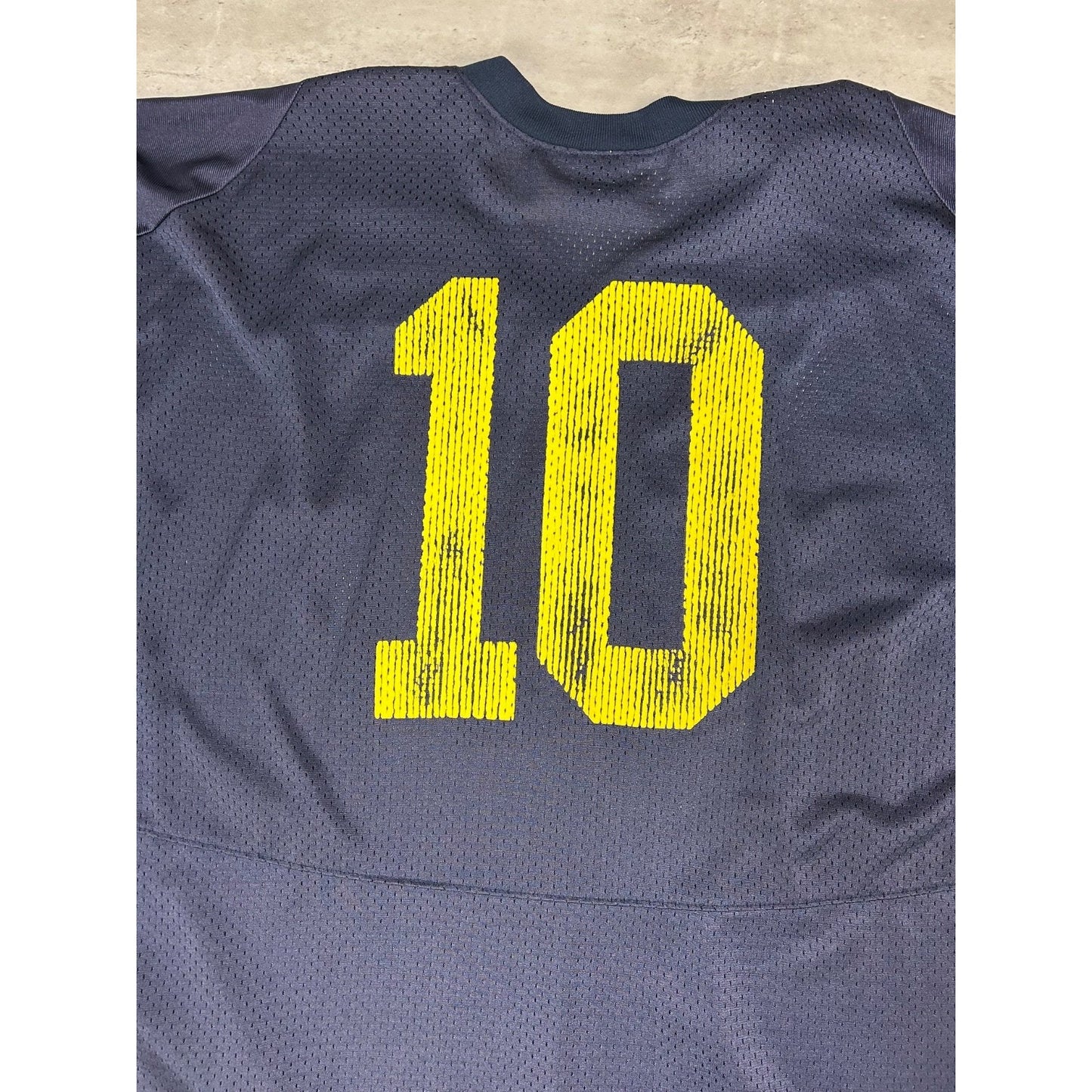 Vintage Michigan Wolverines NCAA Nike Football Jersey Size 2XL Blue