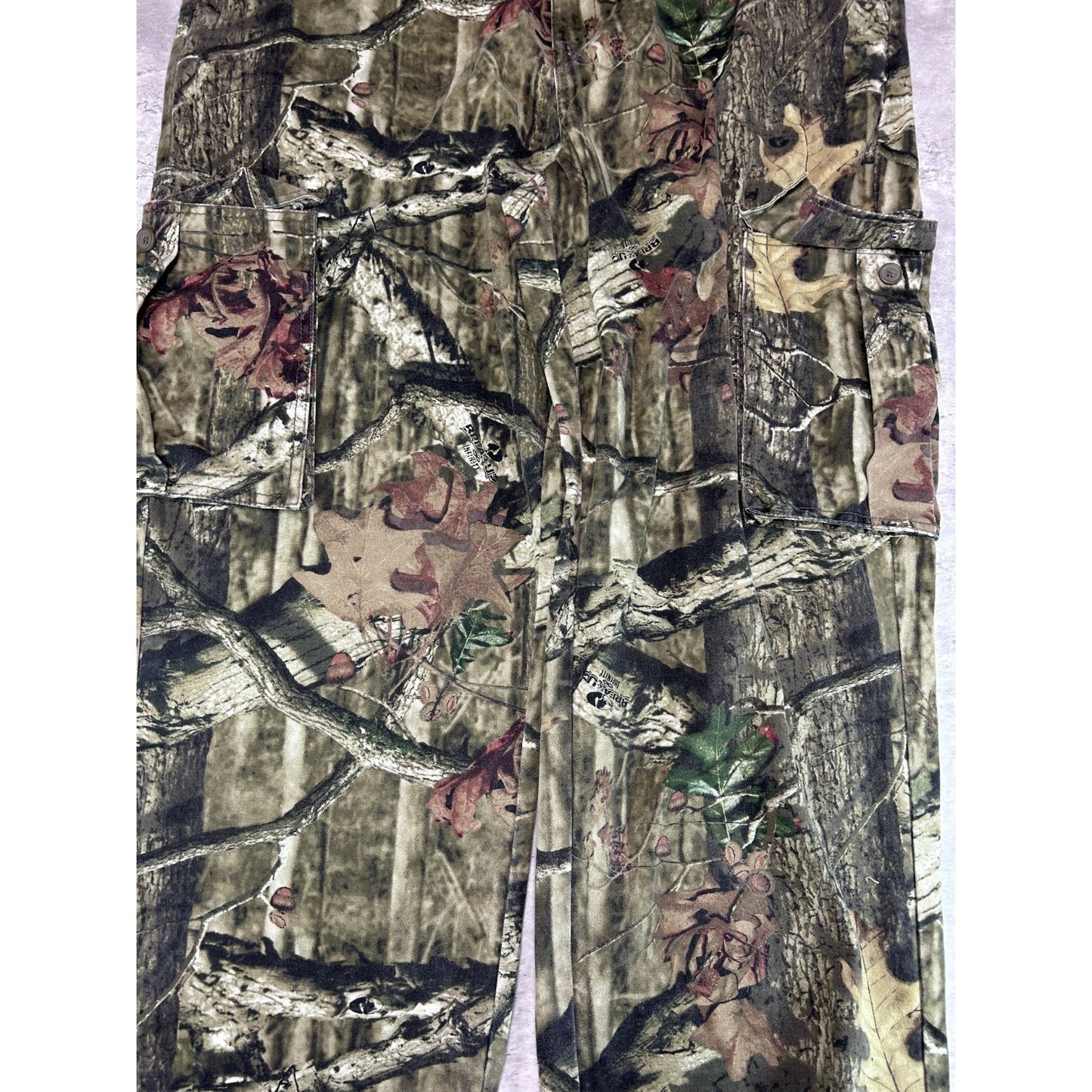 Vintage Mossy Oak Break Up Tree Camo Hunting Cargo Pants Size 41