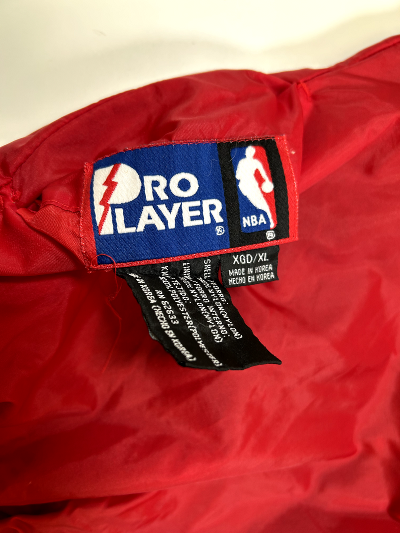 Vintage 90s Chicago Bulls NBA Pro Player Reversible Windbreaker Jacket Sz XL