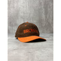 Vintage Cleveland Browns NFL Embroidered Spellout Snapback Hat OSFA