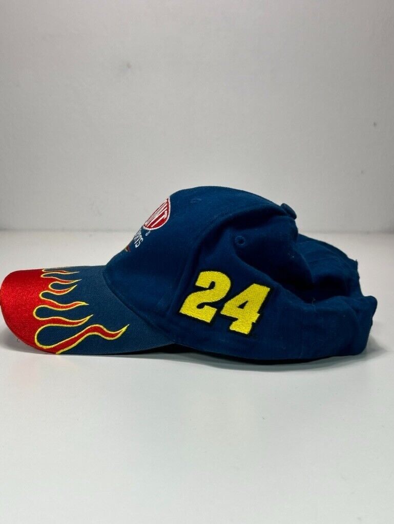 Vintage Jeff Gordon #24 Dupont Racing Embroidered Nascar Strapback Hat OSFA