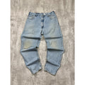 Vintage Levis 560 Red Tab Loose Fit Light Wash Denim Pants Size 36