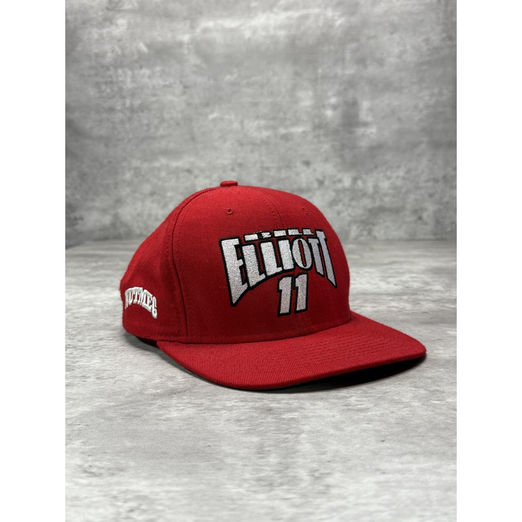 Vintage Bill Elliott #11 Nascar Racing Embroidered Spellout Snapback Hat OSFA