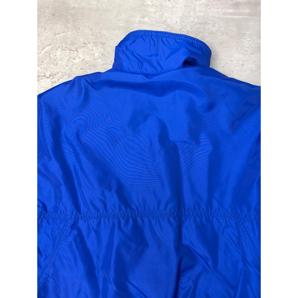 Vintage Patagonia Fleece Lined Embroidered Full Zip Bomber Jacket Sz Small YOUTH