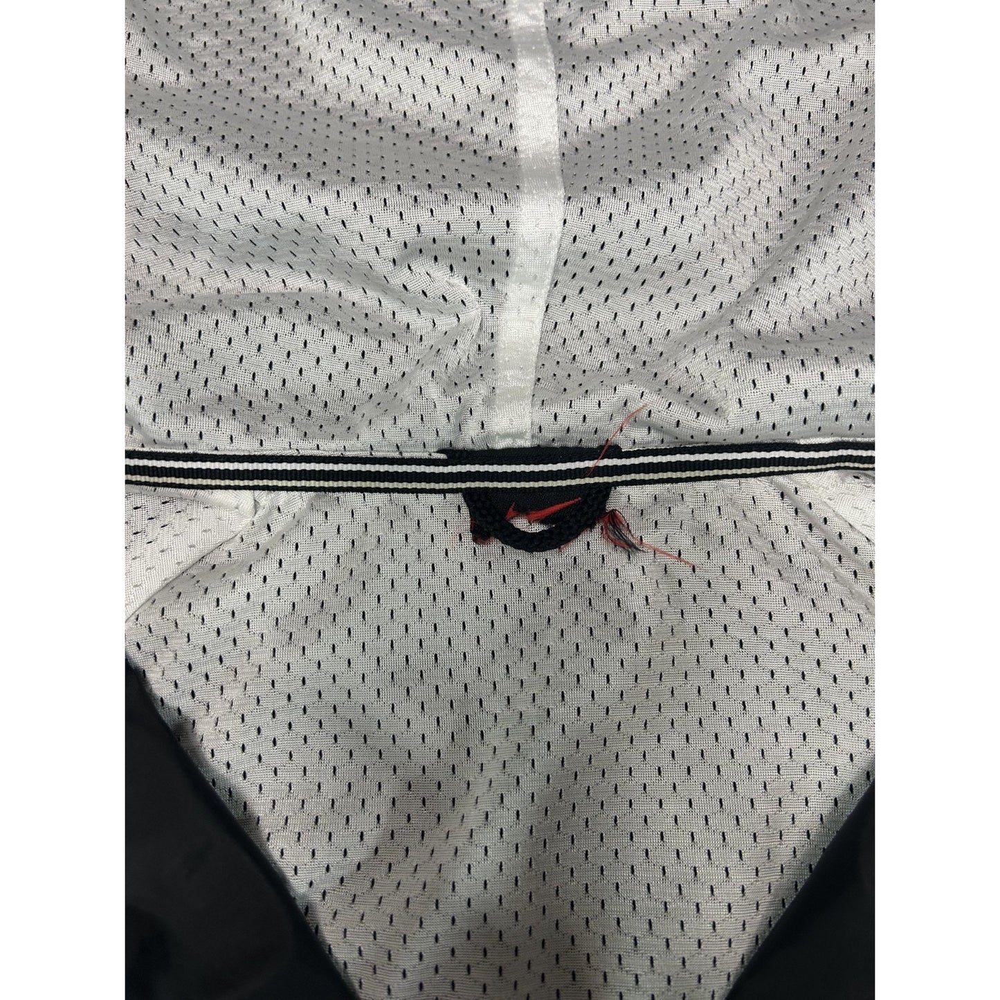 Vintage 2000s Nike Embroidered Swoosh Nylon 1/2 Zip Windbreaker Jacket Sz Large