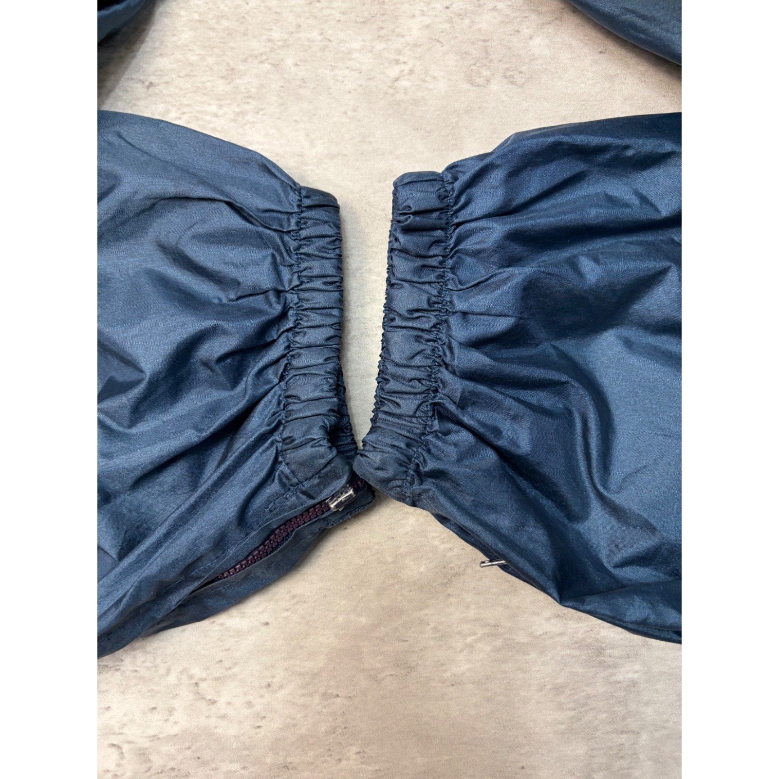 Vintage 90s Michigan Wolverines NCAA Embroidered Logo Windbreaker Pants Size XL