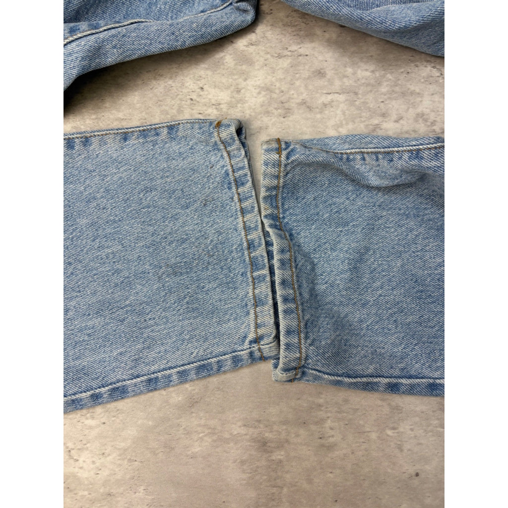 Vintage 90s Guess Jeans Light Wash Denim Pants Size 36