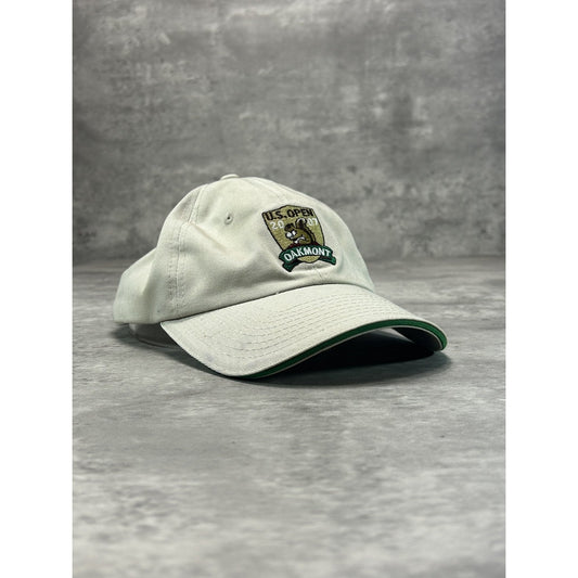 Vintage Oakmont US Open Embroidered Crest Golf Strapback Hat OSFA