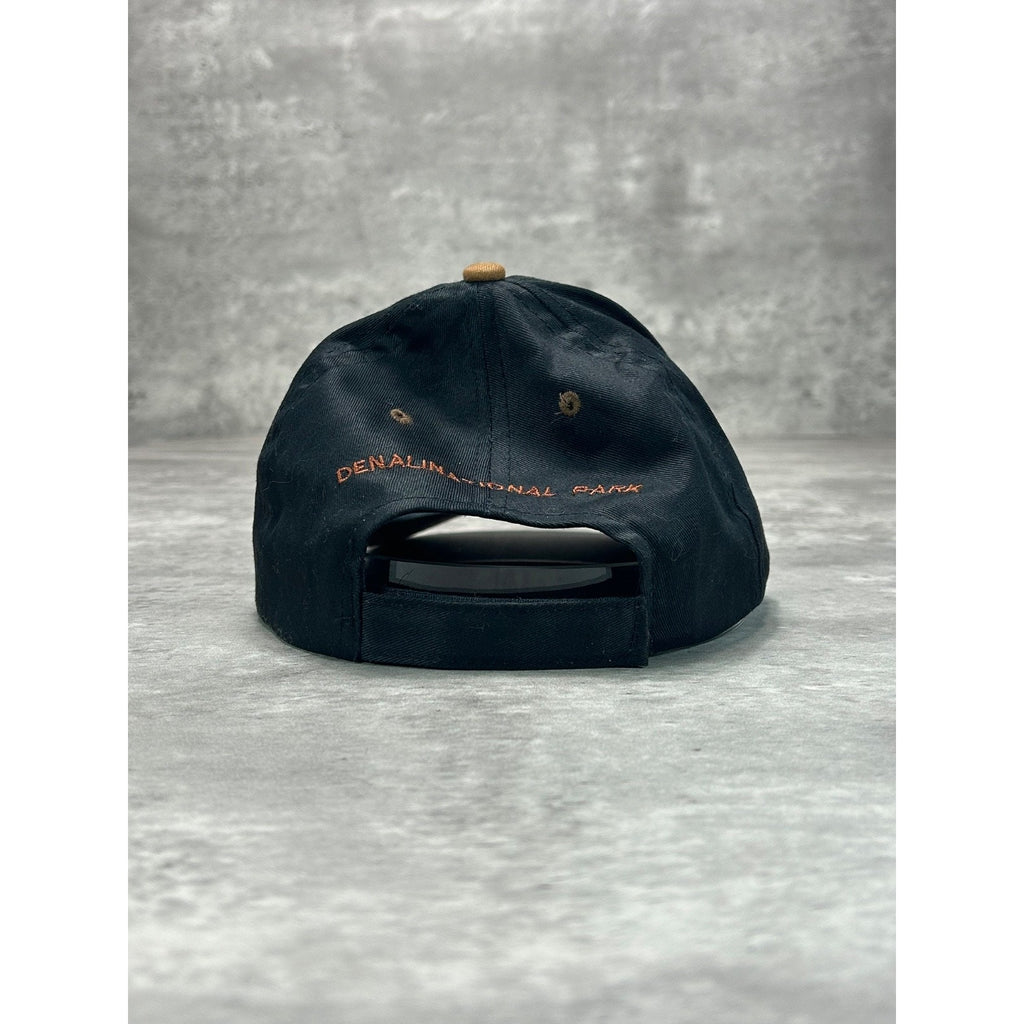 Vintage 90s Alaska Embroidered Bear Graphic Destination Strapback Hat OSFA