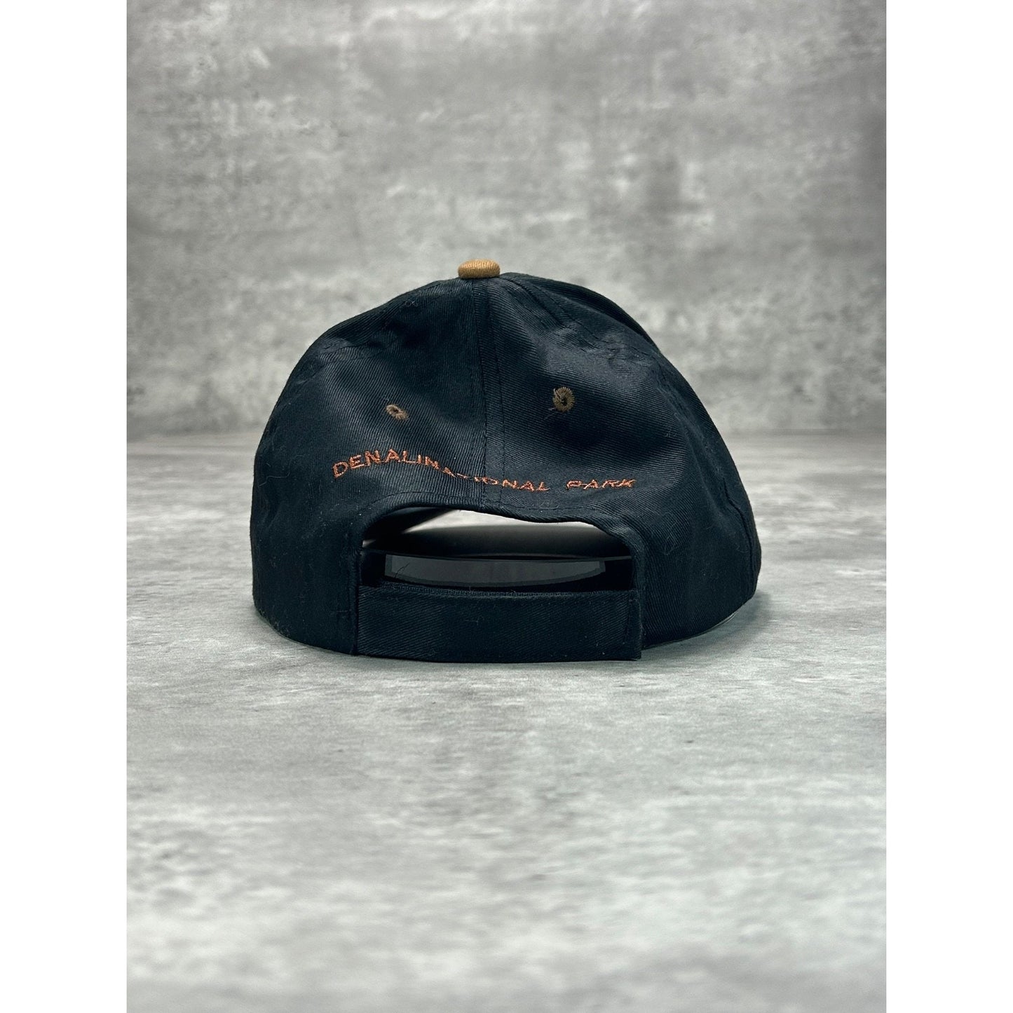 Vintage 90s Alaska Embroidered Bear Graphic Destination Strapback Hat OSFA