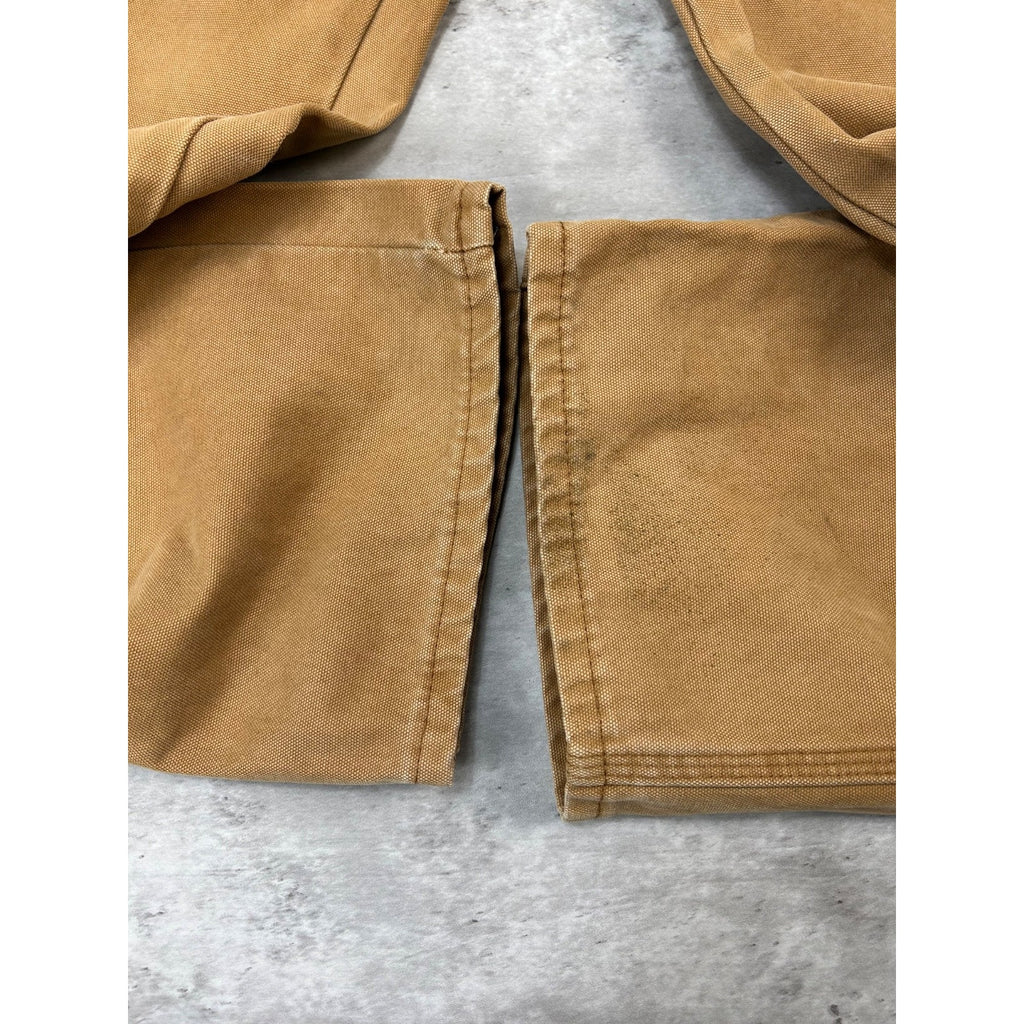 Dickies Canvas Workwear Carpenter Pants Size 39 Beige