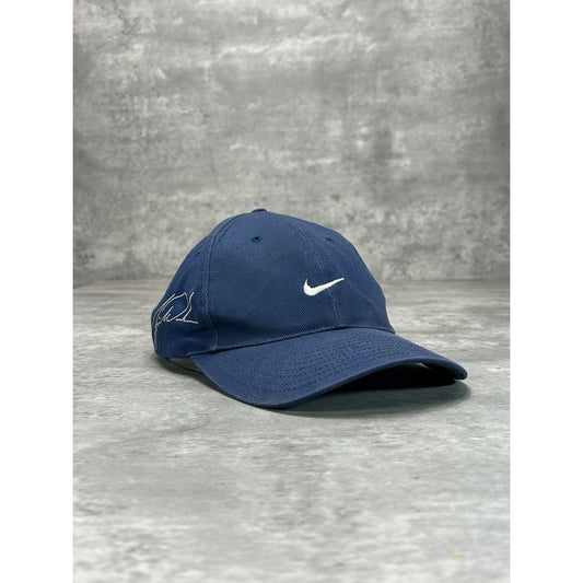 Vintage Tiger Woods Nike Buick Golf Embroidered Swoosh Strapback Hat OSFA