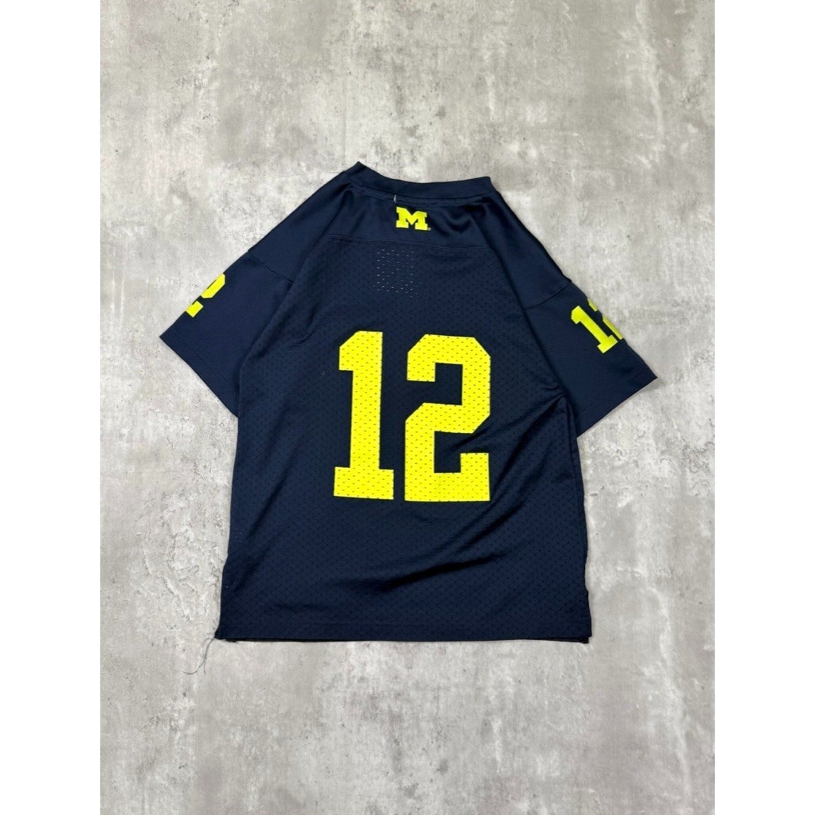 Vintage Michigan Wolverines #12 NCAA Adidas Football Jersey Size Medium YOUTH