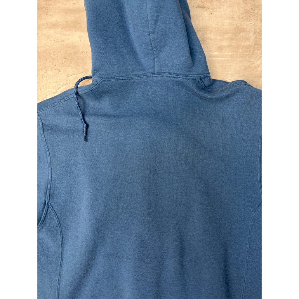 Vintage Russell Athletics Blank Hooded Full Zip Sweatshirt Size Large