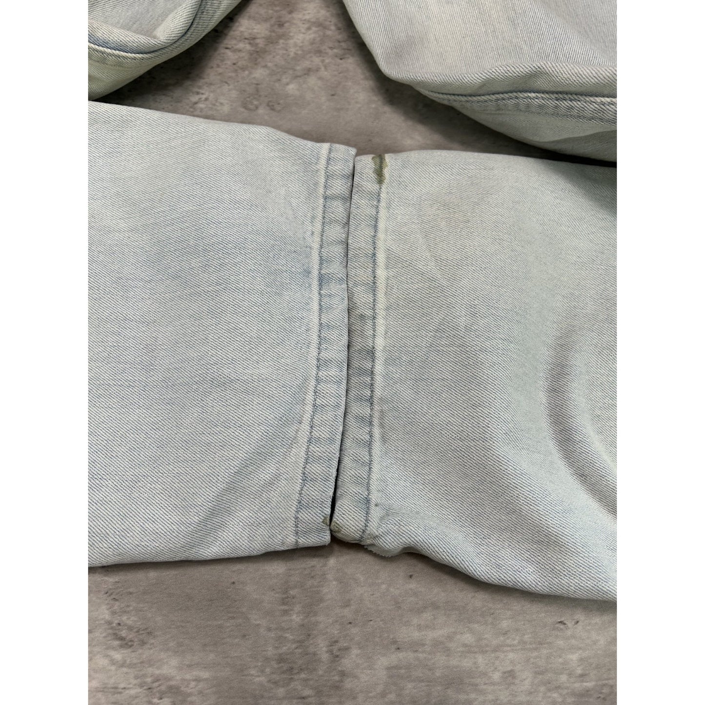 Vintage Levis Silvertab Baggy Fit Light Wash Denim Pants Size 34 Blue