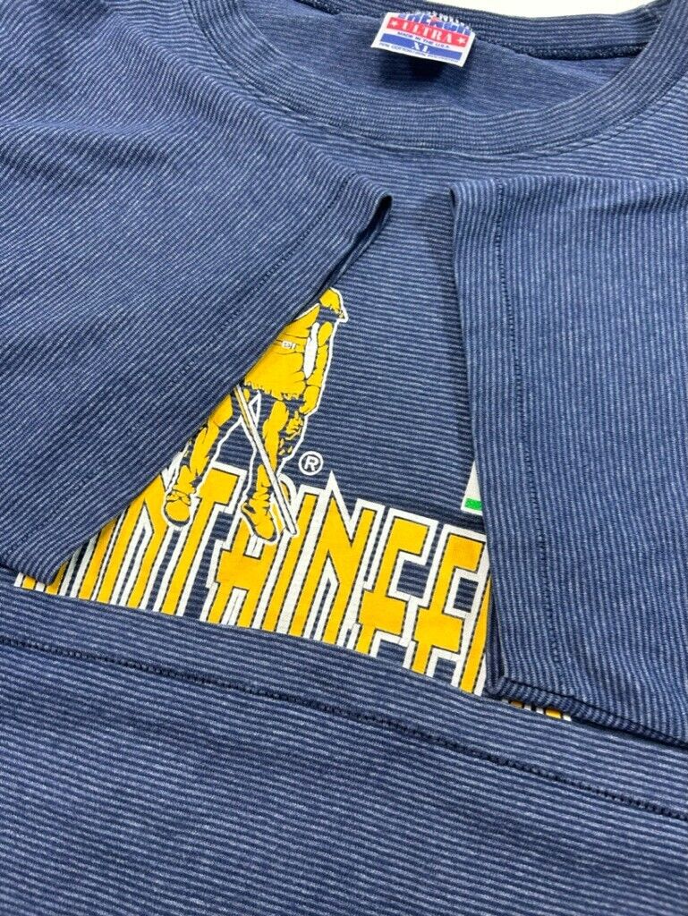 Vintage 1994 West Virginia Mountaineers NCAA Football Sugar Bowl T-Shirt Size XL