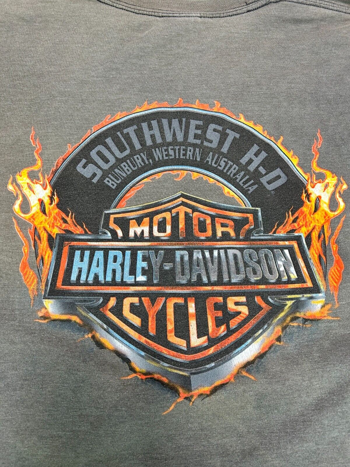 Harley Davidson Motorcycles Australia Kangaroo Graphic T-Shirt Size 2XL