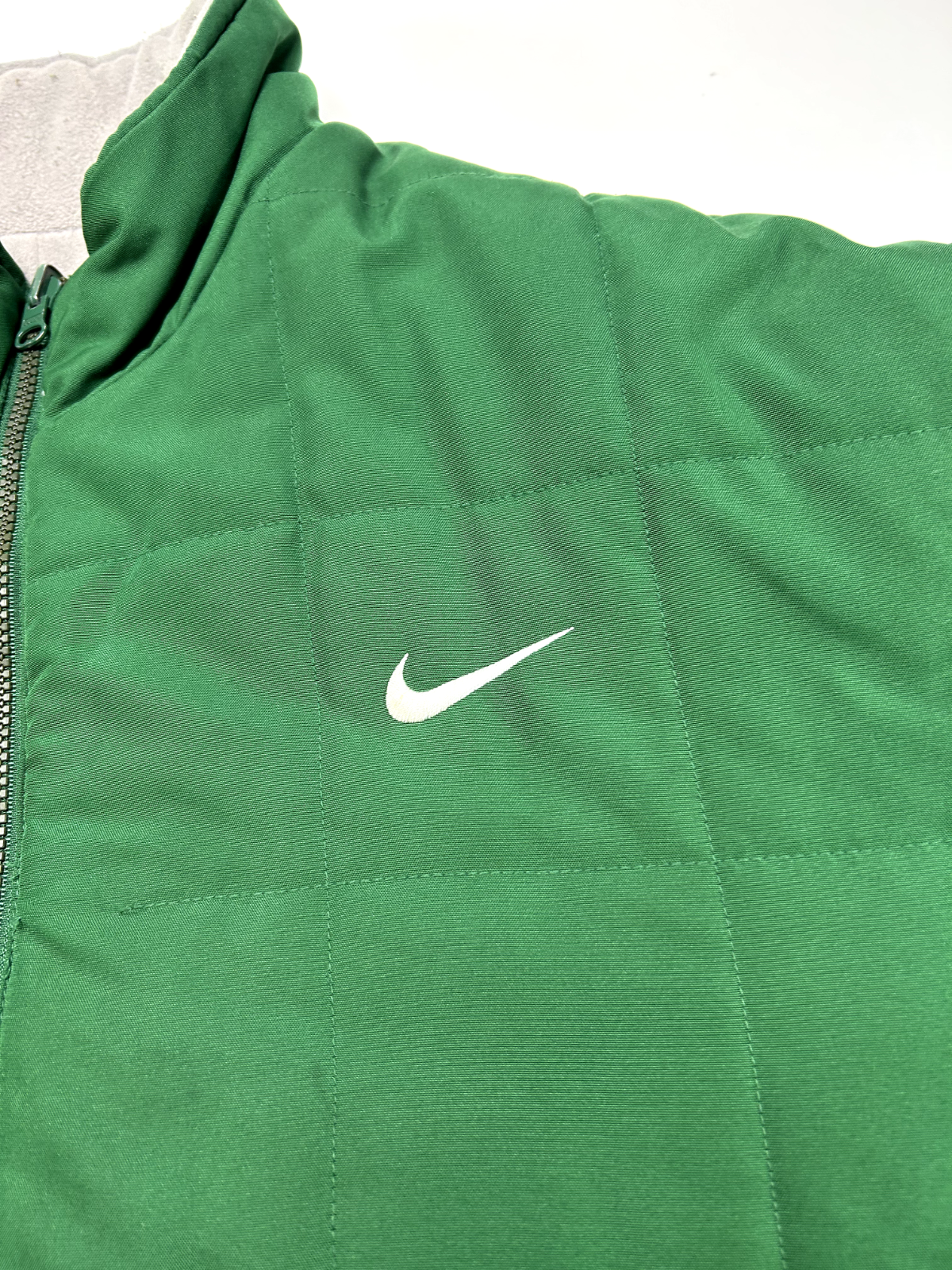 Vintage Michigan State Spartans NCAA Nike Reversible Quilted Jacket Size Small