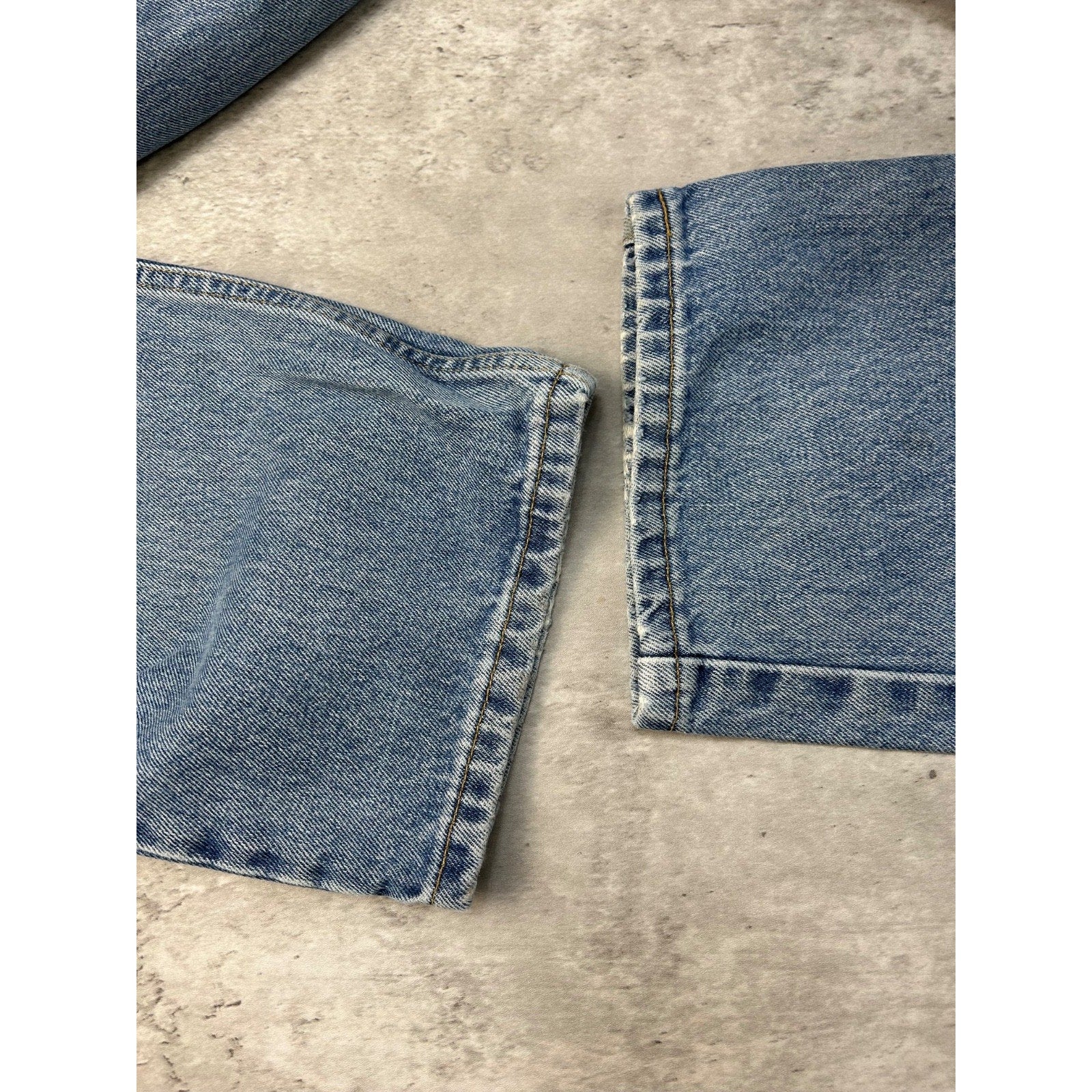 Vintage 90s Levis 550 Red Tab Light Wash Denim Pants Size 36